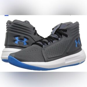 Under Armour Kids Sneakers - Gray and Blue